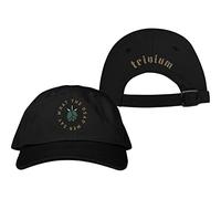 Trivium Baseball Cap What The Dead Mens say Band Logo Official Black Strapback One Size