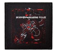 Trivium Deadmen and Dragons Tour 23 Standard Printed Patch Accessory Size