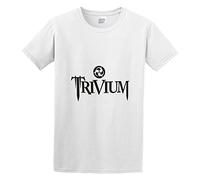 Trivium Heavy Metal Band Logo Tee O Neck Men T-Shirt White XL