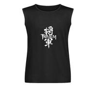 Trivium Metal Rock Simple Ascendancy Unisex Vest Tank Tops Printed Mens Black Sleeveless T-Shirt M