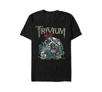 Trivium - Skelly Flower - T-Shirt - black - M - 100% Cotton M