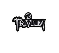 Trivium Small Metal Band Patch Badge Embroidered Iron on Applique Souvenir Accessory