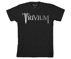 Trivium T Shirt Classic Band Logo Official Unisex Black L