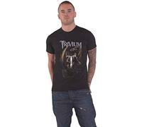 Trivium T Shirt Perched Dragon Band Logo Official Unisex Black L