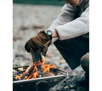 Triwa Watch Recycled Campus Belt Japan Blue Gray X Black Time For Sub Oceans Camp Genuine 10 Atm Marine Recycled Plastic Men's & Women's (unisex)