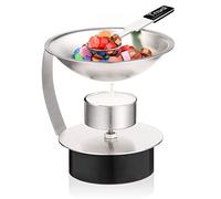 Triwol Wax Seal Kit - Warmer, Stamp Set, Furnace Tool With Spoon for Melting Sticks or Beads - Wedding Envelope Sealing