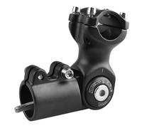 TRIWONDER Bike Stem Adjustable 0-90 Degree Bicycle Handlebar Stem 25.4 31.8 60mm 80mm 93mm 100mm Bike Stem Riser for Mountain Road Bike MTB, BMX (25.4 x 60 mm)