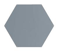 TRIWONDER Hexagonal Tent Tarp Tarpaulin Hammock Rain Fly Footprint Waterproof Groundsheet for Camping Hiking Picnic (02 Grey, XL)