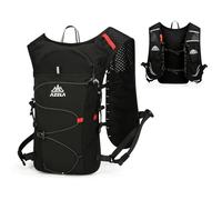 TRIWONDER Hydration Backpack Running Vest Women Men Lightweight Breathable Hydration Pack for Outdoor Cycling Hiking Marathon (02 Black - Vest Only, One Size)