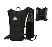TRIWONDER Hydration Backpack Running Vest Women Men Lightweight Breathable Hydration Pack for Outdoor Cycling Hiking Marathon (01 Black - Vest Only, One Size)