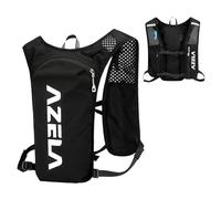 TRIWONDER Running Backpack Lightweight Hydration Pack Running Vest Bike Backpack for Cycling Hiking Jogging (01 Black - Vest Only, One Size)