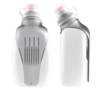 TRIWONDER Running Water Bottle Leakproof Small Hydration Flask for Sports Hiking Cycling, Fits Vest Pack Belt (250ml - 1 Pcs with Clip, Lid)