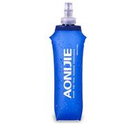 TRIWONDER Soft Flask TPU Foldable Running Water Bottle BPA-Free Collapsible Hydration Flask for Hydration Pack, Ideal for Marathon, Cycling, Hiking, Climbing (500ml)