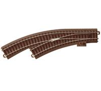 TRIX 62671 HO Scale Left-Hand Manual Turnout C With Ballast