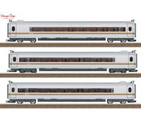 Trix DBAG ICE3 Rainbow Coach Set (3) VI 1:87 Scale, HO Scale