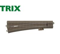 Trix H0 62711 C-track slim turnout left - NEW + OVP