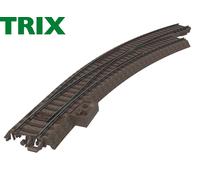 TRIX 62772 HO Scale Right Curved Manual Switch C With Ballast