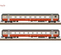 Trix SBB Swiss Express 50th Anniversary Coach Set (2) IV - 1:87 HO Gauge