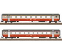 Trix SBB Swiss Express 50th Anniversary Coach Set (2) IV M23691 HO Gauge