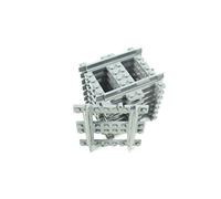 Trixbrix.eu Half Straight tracks 10 pieces Compatible with Lego City Train Sets 60197 60198 10277 60205 60238
