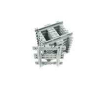 Trixbrix Half-Length Straight Track 10 pcs - compatible with Lego City | Fits Lego City Train sets: 60197, 60198, 60205, 60238, 60336, 60337, 10277, 60051, 60052, 60098, 60423 · Made in EU