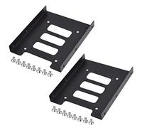 TRIXES 2-Pack Hard Drive Mounting Brackets for 2.5" SSD to 3.5" Bay