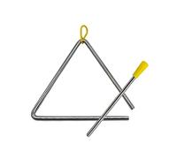 TRIXES 4-Inch Metal Musical Triangle Percussion Instrument with Beater
