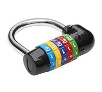 TRIXES 5-Number Combination Padlock Black, Multicolour Five Digit Secure Combi Locker