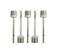 TRIXES 5 Pack Ball Pump Needles - Stainless Steel - Sports Inflation
