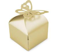 TRIXES 50 Pcs Wedding Favour Boxes Bridal Showers Parties Gifts Table Decoration