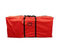 TRIXES 9FT Christmas Tree Storage Bag - Large Red Waterproof Bag for Artificial Jumbo Xmas Tree - Useful for Storing Extra Decorations, Lights, Wrapping Paper, Baubles, a Garland and More