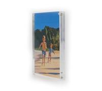 TRIXES A5 Acrylic Photo Frame - Magnetic Multi-Purpose Glass Effect