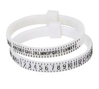 TRIXES Adjustable Ring Sizers - 2-Pack UK and US Finger Measuring Gauges | Measure Fingers for Custom, New & Existing Rings; Jewellers Essential Equipment; Ensure Accurate Adjustments and Better Gifts