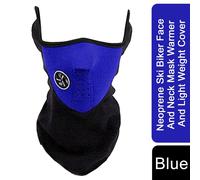Trixes Blue Face Mask & Neck Warmer | Cold Weather Clothing