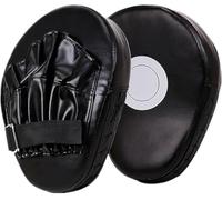 TRIXES Boxing Pads, Target Training Gloves for Kickboxing, Muay Thai, Men and Women, Black