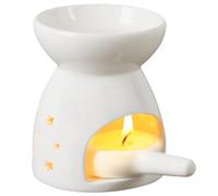 TRIXES Candle-Lit Ceramic Wax Melter Warmer Essential Oil Burner