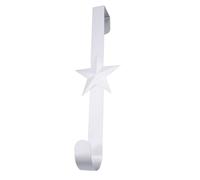 TRIXES Christmas Star Wreath Hanger Over Door Hook Decoration | Xmas Wreath Holder for Home, Office & Parties, Ideal Front Door Accessory & More