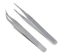 TRIXES Craft Tweezers for Gems Rhinestones - Nippers - Art Acrylic Gel Picking Tool