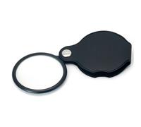 TRIXES Folding Glass Pocket Magnifying Lens 3X Magnification