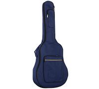 TRIXES Full Size Guitar Bag with Shoulder Straps, Waterproof Padded Case, Bass, Acoustic & Classical Guitar Gig Bag, Perfect for Travelling, Guitar Accessories Blue