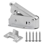TRIXES Loft Door Push Lock - Secure Touch Catch for Hatch & Cupboards