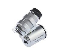 TRIXES Mini 60X Jewellery Loupe Lighted Magnifier Microscope