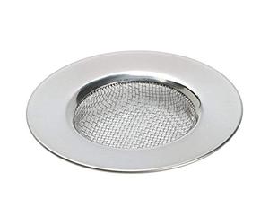 TRIXES Sink Strainer for Shower - Plug Hole Hair Catcher - Fits Bath or Kitchen Sink Plugholes - Stainless Steel Mesh Sink Drain Filter - 3 Inch 7.6cm Outer Diameter