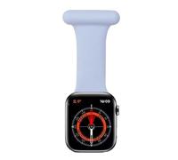TRIXES Smart Watch Fob, Light Blue- Pin Clasp (38-41mm)