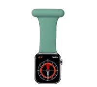 TRIXES Smart Watch Fob - Silicone Nurses Watch Fob - Compatible with Apple Watch Devices - Pin Clasp