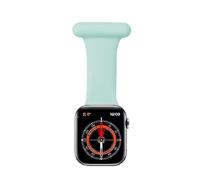 TRIXES Smart Watch Fob - Silicone Nurses Watch Fob - Compatible with Apple Watch Devices - Pin Clasp