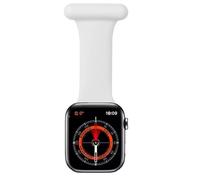 TRIXES Smart Watch Fob - Silicone Nurses Watch Fob - Compatible with Apple Watch Devices - Pin Clasp