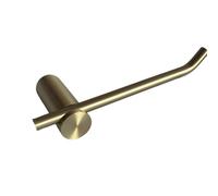 TRIXES Wall Mounted Brushed Gold Toilet Roll Holder- Bathroom Décor, Home improvement/Accessories, Toilet Roll Holder