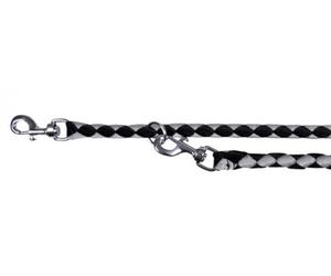 Trixie 14361 Cavo V-Leads, L-XL: 2 m/ 18 mm, Black/Silver