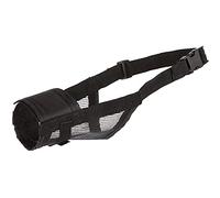 Trixie Muzzle with Net Insert for Dogs Black - Large/Extra Large - 24-34 cm